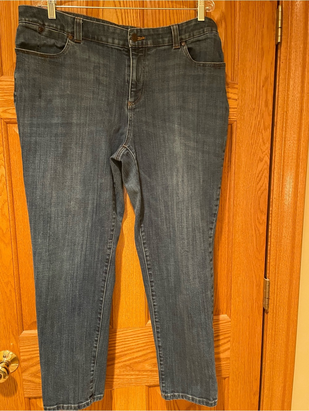 Talbots Women's simply flattering 5 pocket Jeans